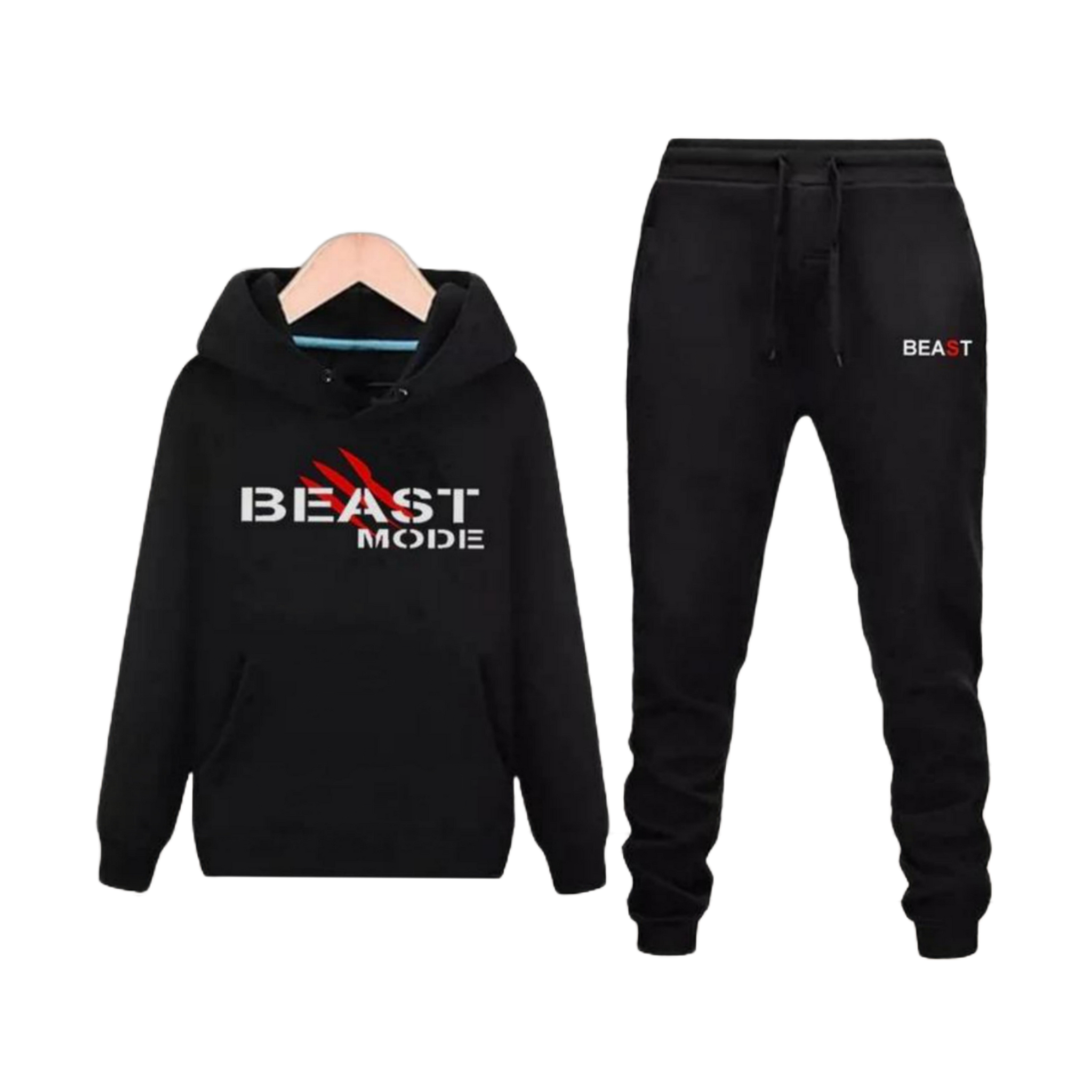 Premium Beast Hoodie and Trouser Set